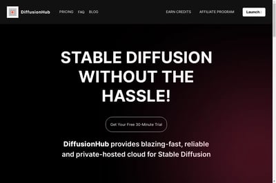 DiffusionHub: Your Gateway to Stable Diffusion – Create with Ease preview